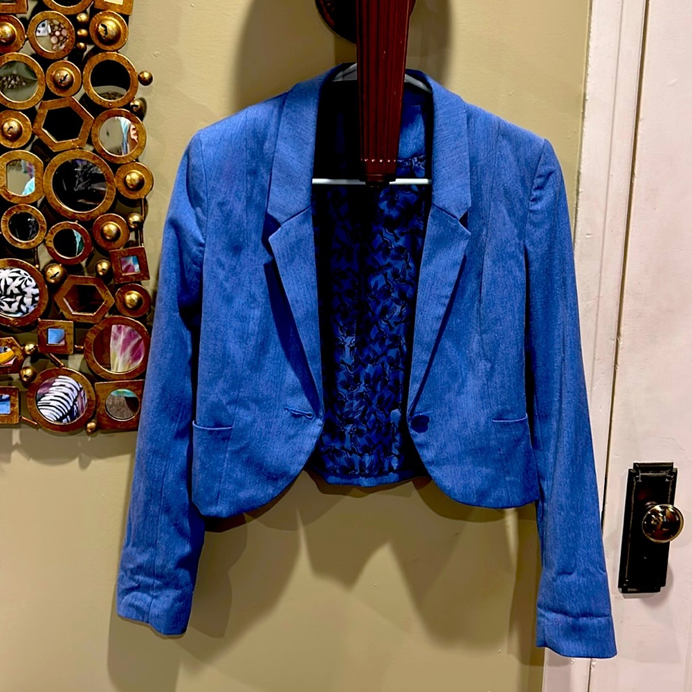 Blue H&M divided blazer